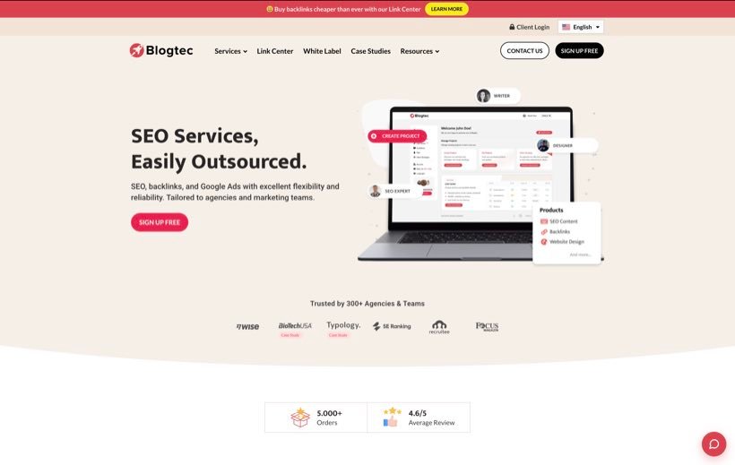 Blogtec.io — SEO & speed project by AG WebWorx
